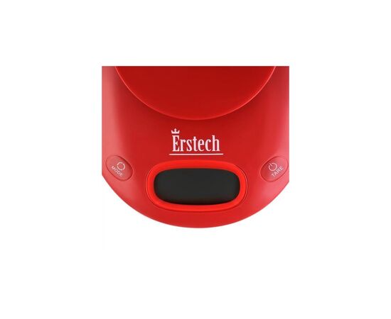 Ваги кухонні Erstech ЕKS-5181 RED, зображення 5 Ваги кухонні Erstech ЕKS-5181 RED, зображення 5