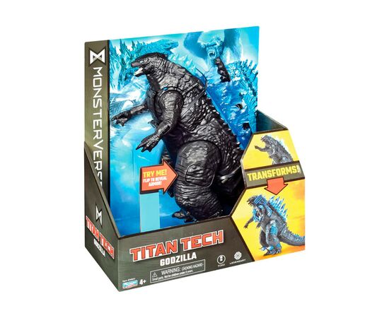 Фігурка Godzilla vs. Kong Titan Tech Годзілла 20 см (34931), зображення 7 Фігурка Godzilla vs. Kong Titan Tech Годзілла 20 см (34931), зображення 7
