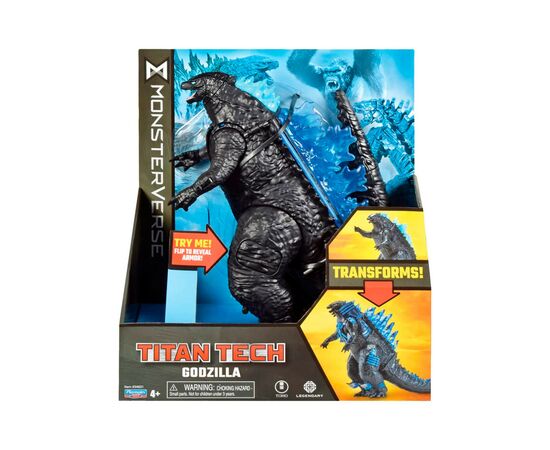 Фігурка Godzilla vs. Kong Titan Tech Годзілла 20 см (34931), зображення 8 Фігурка Godzilla vs. Kong Titan Tech Годзілла 20 см (34931), зображення 8
