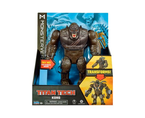 Фігурка Godzilla vs. Kong Titan Tech Конг 20 см (34932), зображення 8 Фігурка Godzilla vs. Kong Titan Tech Конг 20 см (34932), зображення 8