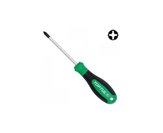 Отвертка Toptul крест PH2x150 Anti-Slip (FBAD0215)