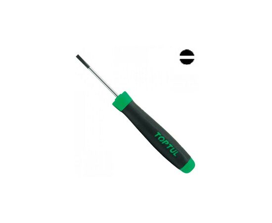 Отвертка Toptul прецизионная шлицевая SL0.25x1.2x50 (FAIB1B05)