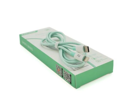 Дата кабель USB 2.0 AM to Lightning 1.0m KSC-723 GAOFEI Green 2.4A iKAKU (KSC-723-G-L)