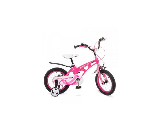 Дитячий велосипед Prof1 16" Infinity Малиновий/Рожевий (LMG16203 crimson/pink)