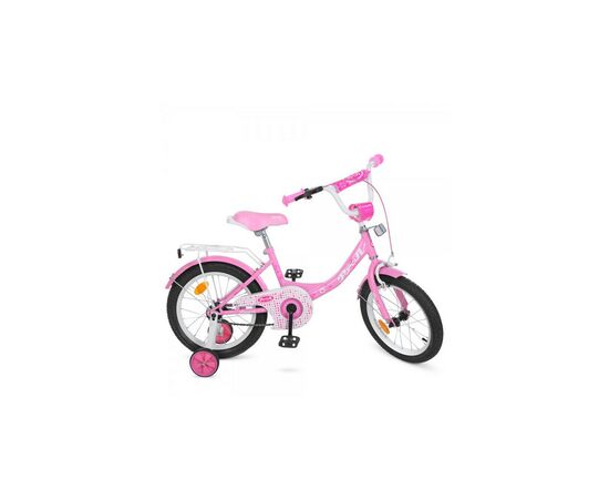 Детский велосипед Prof1 16" Princess Розовый (Y1611 pink)