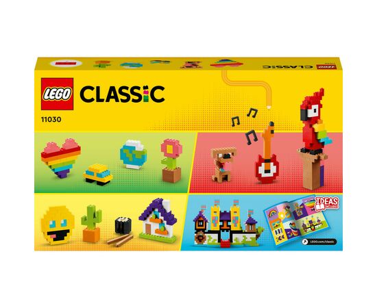 Конструктор LEGO Classic Безліч кубиків 1000 деталей (11030), зображення 10 Конструктор LEGO Classic Безліч кубиків 1000 деталей (11030), зображення 10