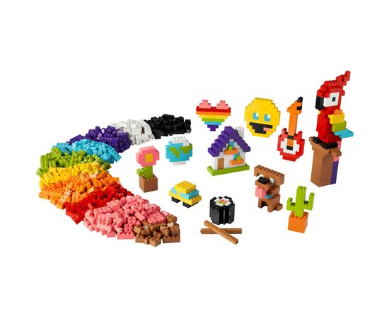Конструктор LEGO Classic Безліч кубиків 1000 деталей (11030), зображення 2 Конструктор LEGO Classic Безліч кубиків 1000 деталей (11030), зображення 2