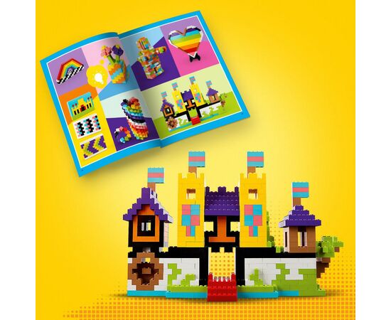 Конструктор LEGO Classic Безліч кубиків 1000 деталей (11030), зображення 5 Конструктор LEGO Classic Безліч кубиків 1000 деталей (11030), зображення 5