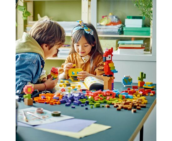 Конструктор LEGO Classic Безліч кубиків 1000 деталей (11030), зображення 6 Конструктор LEGO Classic Безліч кубиків 1000 деталей (11030), зображення 6