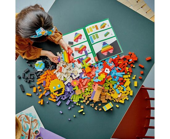 Конструктор LEGO Classic Безліч кубиків 1000 деталей (11030), зображення 7 Конструктор LEGO Classic Безліч кубиків 1000 деталей (11030), зображення 7