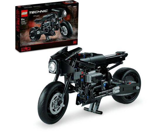 Конструктор LEGO Technic Бэтмен: Бэтцикл 641 деталь (42155), изображение 9 Конструктор LEGO Technic Бэтмен: Бэтцикл 641 деталь (42155), изображение 9