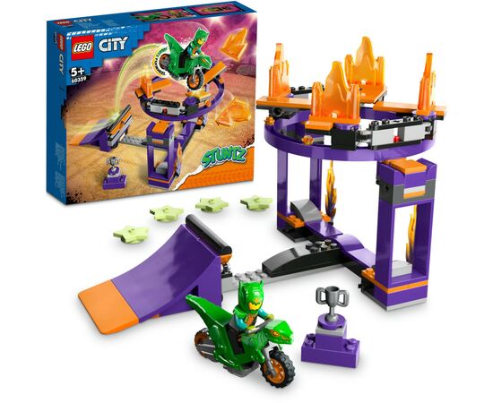Конструктор LEGO City Stuntz Задание с каскадерской рампой 144 детали (60359), изображение 6 Конструктор LEGO City Stuntz Задание с каскадерской рампой 144 детали (60359), изображение 6