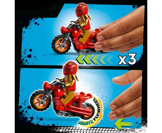 Конструктор LEGO City Stuntz Каскадерское задание с вращением 117 деталей (60360), изображение 4 Конструктор LEGO City Stuntz Каскадерское задание с вращением 117 деталей (60360), изображение 4