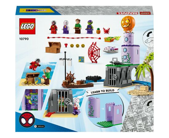Конструктор LEGO Marvel Команда Павука на маяку Зеленого Гобліна 149 деталей (10790), зображення 10