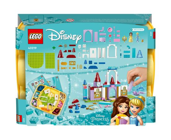 Конструктор LEGO Disney Princess Творческие замки диснеевских принцесс 140 деталей (43219), изображение 10 Конструктор LEGO Disney Princess Творческие замки диснеевских принцесс 140 деталей (43219), изображение 10
