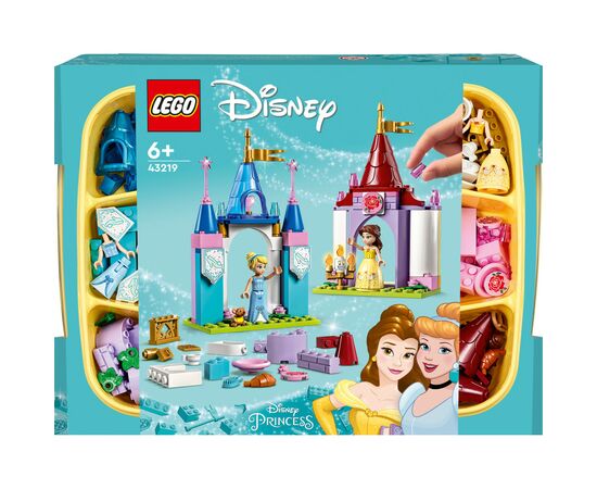 Конструктор LEGO Disney Princess Творчі замки діснеївських принцес 140 деталей (43219)
