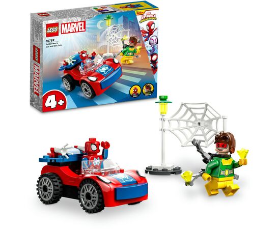 Конструктор LEGO Marvel Человек-Паук и Доктор Осьминог 48 деталей (10789), изображение 9 Конструктор LEGO Marvel Человек-Паук и Доктор Осьминог 48 деталей (10789), изображение 9