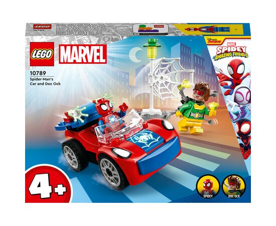 Конструктор LEGO Marvel Людина-Павук і Доктор Восьминіг 48 деталей (10789)
