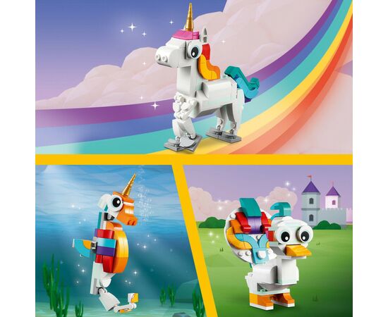 Конструктор LEGO Creator Магический единорог 145 деталей (31140), изображение 4 Конструктор LEGO Creator Магический единорог 145 деталей (31140), изображение 4