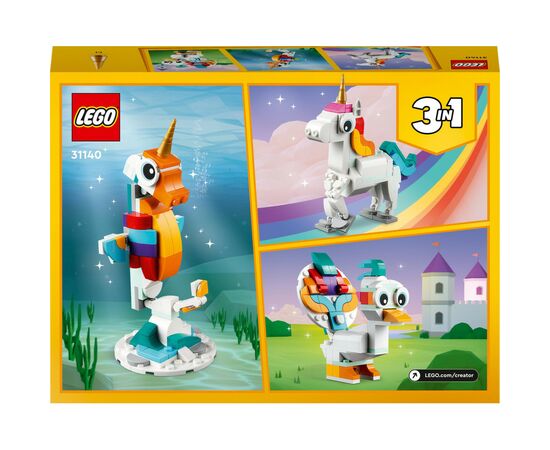 Конструктор LEGO Creator Магический единорог 145 деталей (31140), изображение 9 Конструктор LEGO Creator Магический единорог 145 деталей (31140), изображение 9