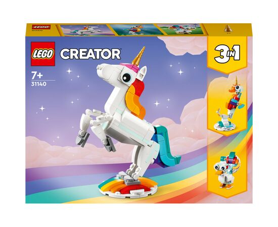 Конструктор LEGO Creator Магический единорог 145 деталей (31140)