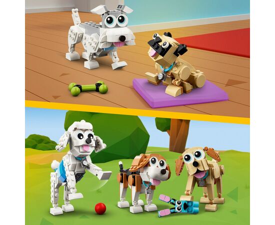 Конструктор LEGO Creator Милые собачки 475 деталей (31137), изображение 5 Конструктор LEGO Creator Милые собачки 475 деталей (31137), изображение 5