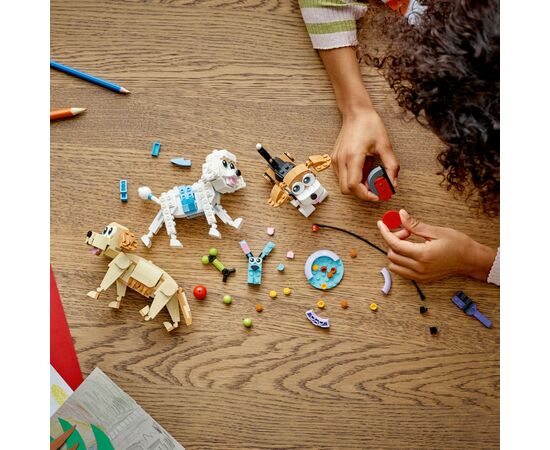 Конструктор LEGO Creator Милые собачки 475 деталей (31137), изображение 7 Конструктор LEGO Creator Милые собачки 475 деталей (31137), изображение 7