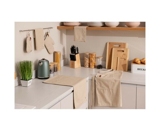 Серветка на стіл Ardesto Oliver бежевий 40х40 см, 100% бавовна (ART06OB), зображення 5 Серветка на стіл Ardesto Oliver бежевий 40х40 см, 100% бавовна (ART06OB), зображення 5