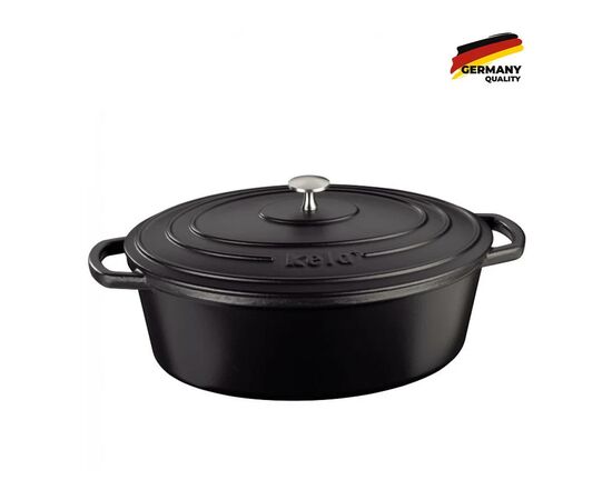 Гусятница Kela Calido 6 л Black (12473)