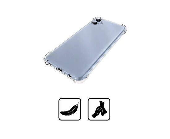 Чехол для мобильного телефона BeCover Anti-Shock Samsung Galaxy A04e SM-A042 Clear (708809), изображение 4 Чехол для мобильного телефона BeCover Anti-Shock Samsung Galaxy A04e SM-A042 Clear (708809), изображение 4
