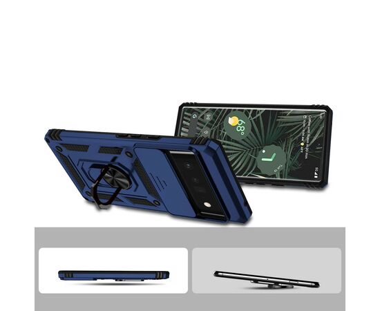 Чехол для моб. телефона BeCover Military Google Pixel 6 Pro Blue (708830), изображение 3