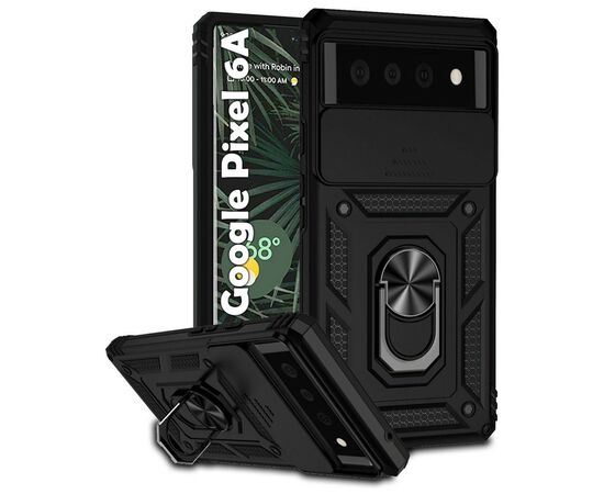 Чохол до моб. телефона BeCover Military Google Pixel 6A Black (708824)