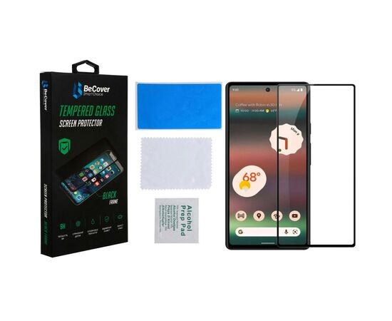 Скло захисне BeCover Google Pixel 6A Black (708757), зображення 2