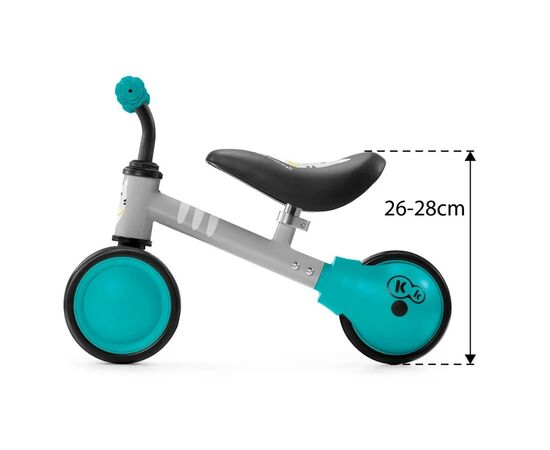 Беговел Kinderkraft Cutie каталка Turquoise (KKRCUTITRQ0000) (5902533913633), изображение 4