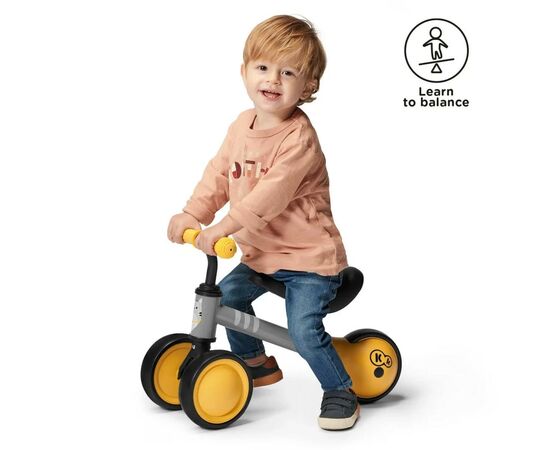 Беговел Kinderkraft Cutie каталка Turquoise (KKRCUTITRQ0000) (5902533913633), изображение 6