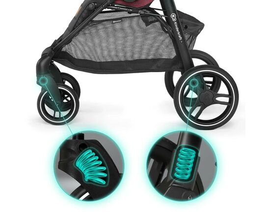 Коляска Kinderkraft Cruiser Pink (KKWCRUIPNK0000) (5902533913312), изображение 5