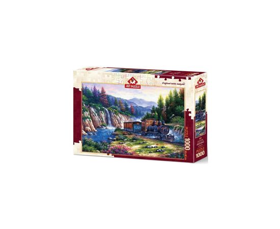 Пазл ART PUZZLE Путешествие на поезде, 1000 элементов (4233)