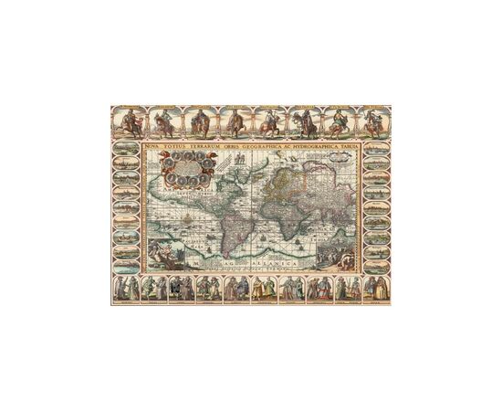 Пазл ART PUZZLE Древняя карта мира, 1000 элементов (4584), изображение 2