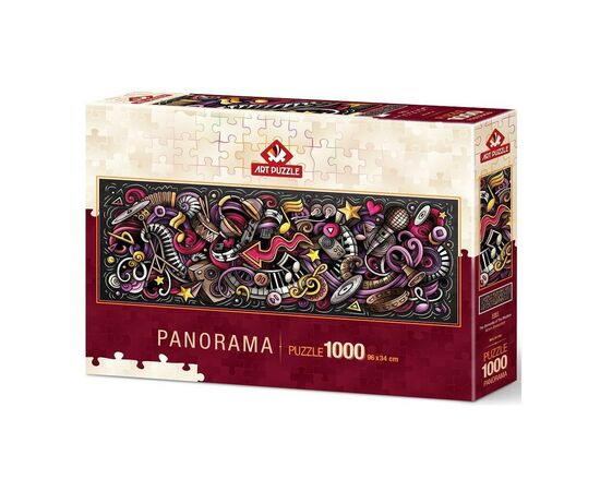 Пазл ART PUZZLE Елементи ритму (панорама), 1000 елементів (5351)