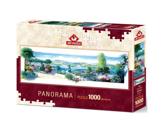 Пазл ART PUZZLE Садовая терраса (панорама), 1000 элементов (5348)