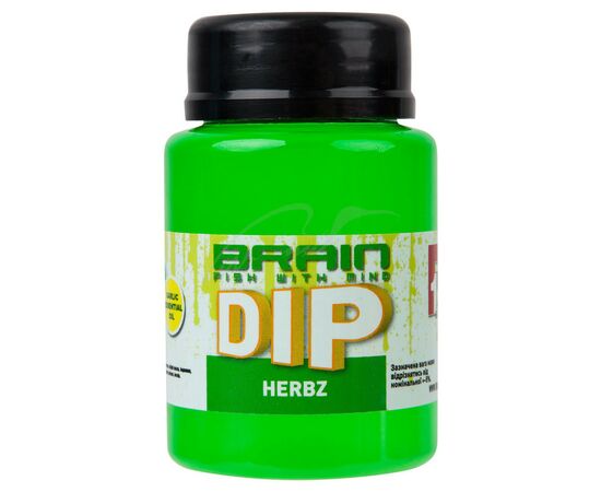 Дип Brain fishing F1 Herbz (мята з часником) 100ml (1858.03.12)