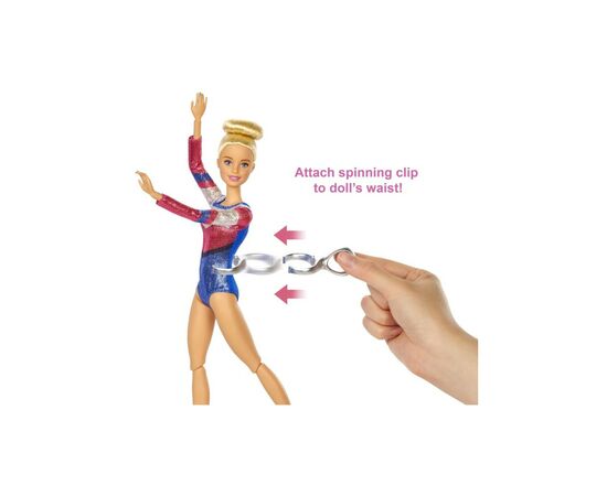 Лялька Barbie Гімнастка (GJM72), зображення 4 Лялька Barbie Гімнастка (GJM72), зображення 4