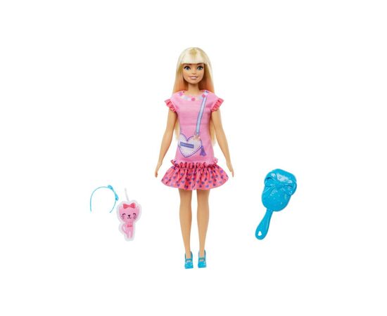 Кукла Barbie Моя первая Barbie, блондинка с котёнком (HLL19)
