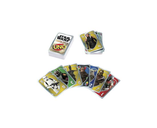 Настольная игра UNO Мандолорец (HJR23), изображение 3 Настольная игра UNO Мандолорец (HJR23), изображение 3