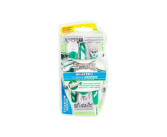 Бритва Wilkinson Sword Quattro Titanium Sensitive 3 шт. (4027800707706)