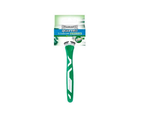 Бритва Wilkinson Sword Quattro Titanium Sensitive (4027800808045)