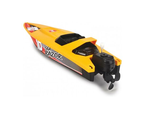 Спецтехніка Dickie Toys Вантажівка Мак Перевезення катера з причепом, зі звук. та світл. ефектами 41 см (3747009), зображення 7 Спецтехніка Dickie Toys Вантажівка Мак Перевезення катера з причепом, зі звук. та світл. ефектами 41 см (3747009), зображення 7