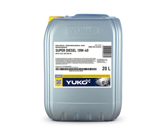 Моторна олива Yuko SUPER DIESEL 10W-40 20л (4820070246391)