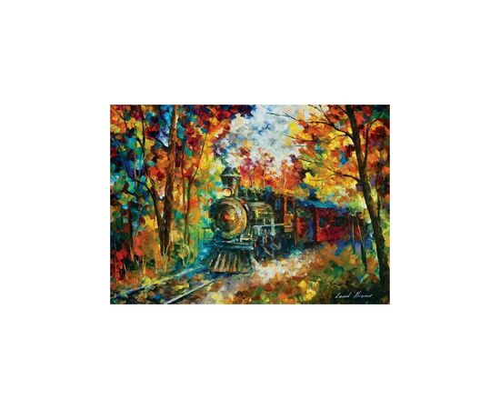 Пазл ART PUZZLE Осенний поезд, 500 элементов (5096), изображение 2