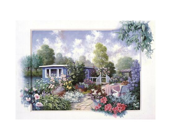 Пазл ART PUZZLE Сад с цветами, 500 элементов (4211), изображение 2
